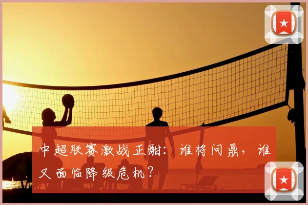 中超联赛激战正酣：谁将问鼎，谁又面临降级危机？